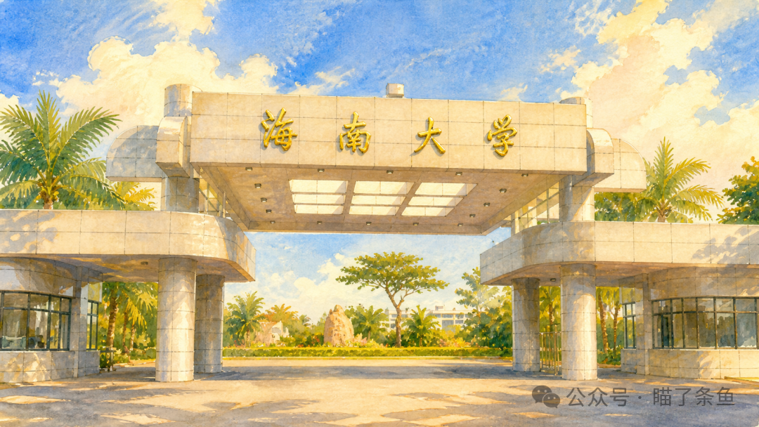 熟悉的大学校门